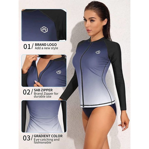 ATTRACO Other - UPF 50+ / ATTRACO long sleeve rash guard